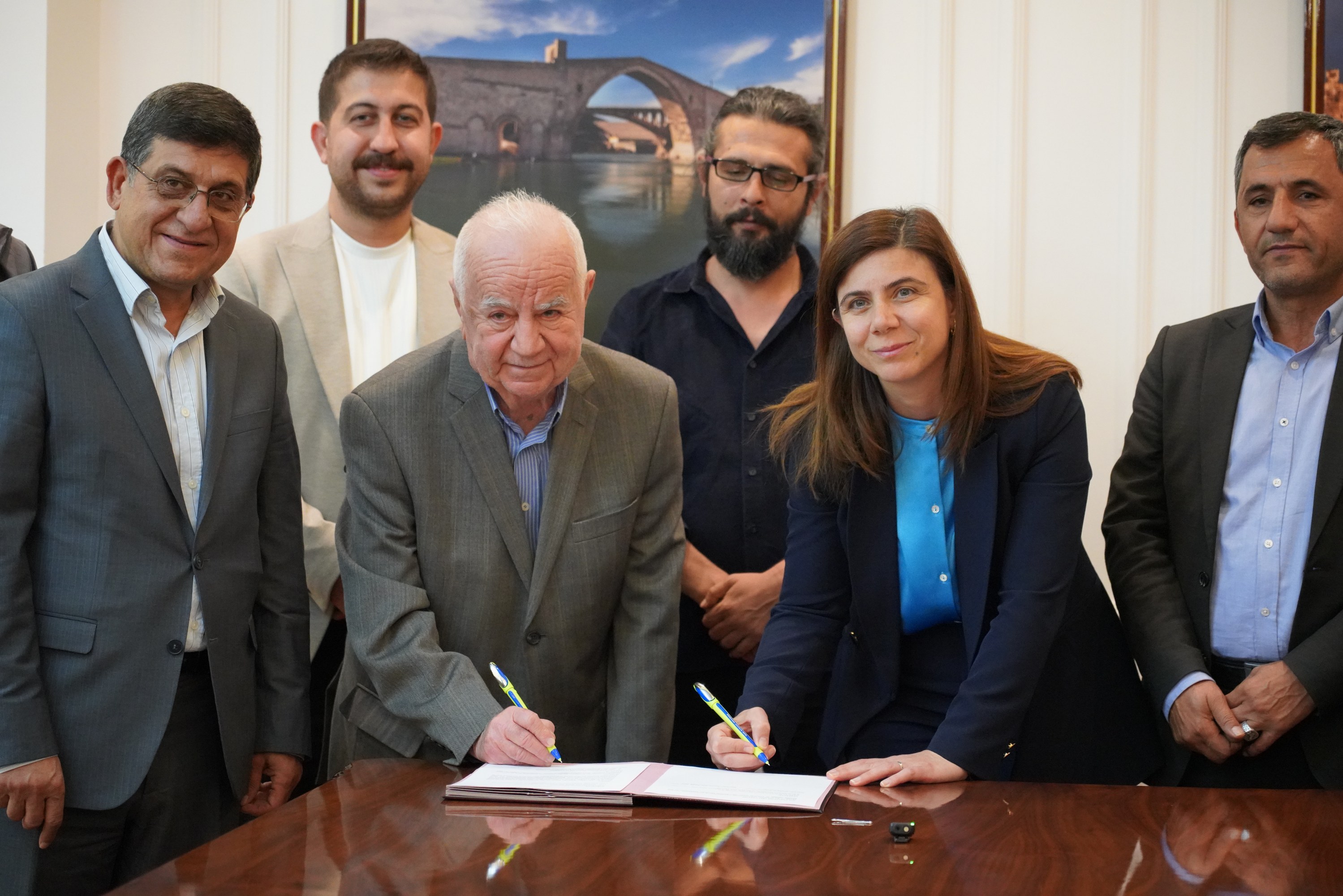 Diyarbakır Surp Sarkis Kilisesi'nin onarımı için Büyükşehir Belediyesi ile protokol imzalandı